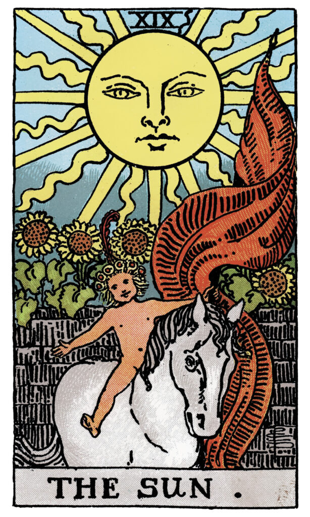 tarot güneş kartı