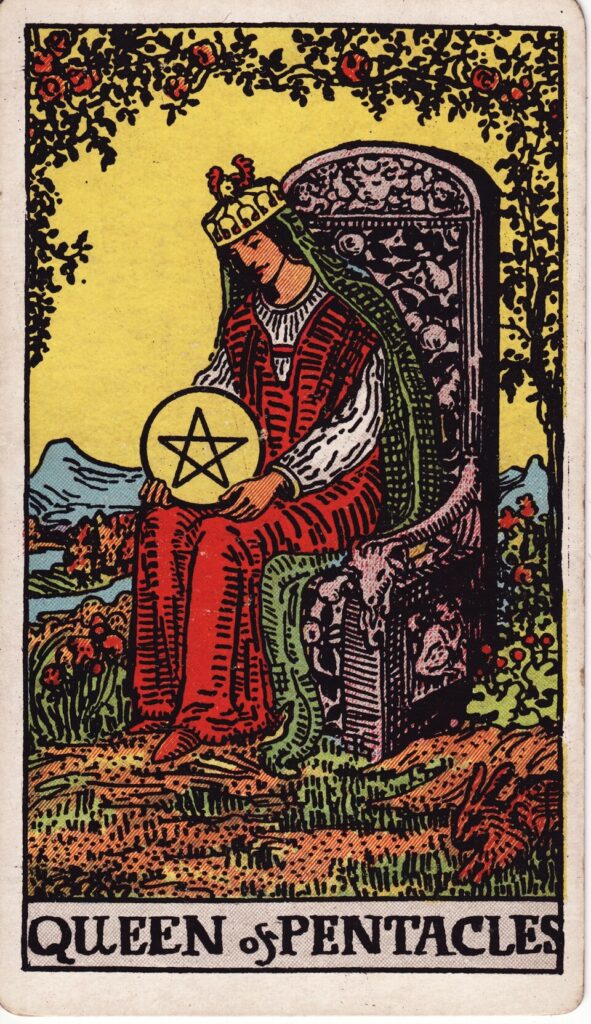 tarot tılsım kraliçesi kartı