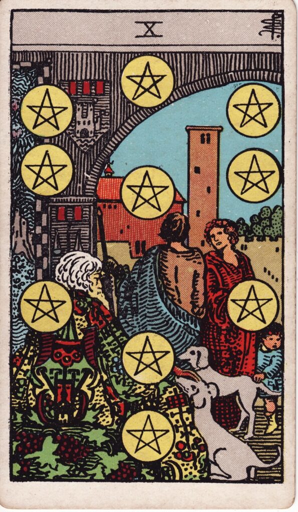 tarot tılsım onlusu kartı