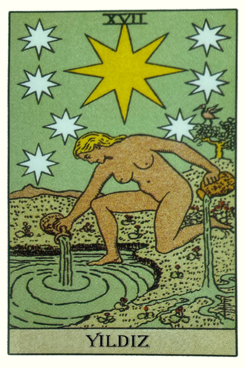 tarot yıldız kartı